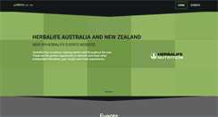Desktop Screenshot of herbalifeevents.com.au